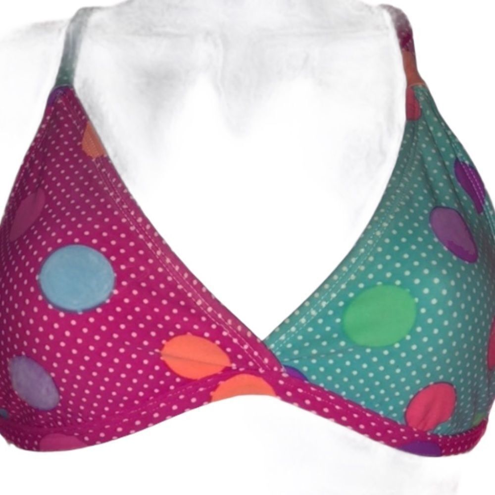 Polka Dot Bikini‎ Top
